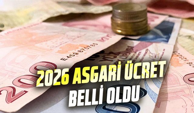 Asgari Ücret Belli Oldu