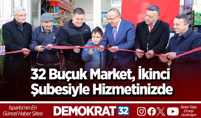 32 Buçuk Market, İkinci Şubesiyle Hizmetinizde