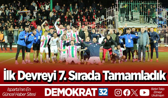 İlk Devreyi 7. Sırada Tamamladık