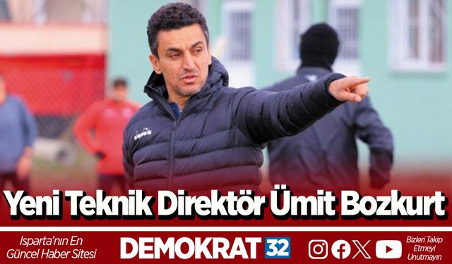 Yeni Teknik Direktör Ümit Bozkurt
