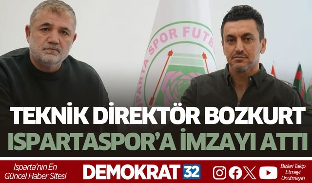 Teknik Direktör Bozkurt İmzayı Attı