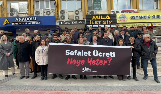 CHP Isparta Gençlik Kolları’ndan KYK bursuna tepki
