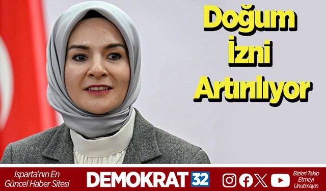 Doğum izni artırılıyor