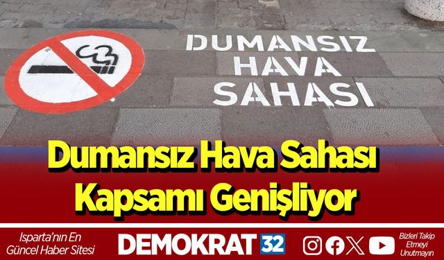 Dumansız Hava Sahası Kapsamı Genişliyor