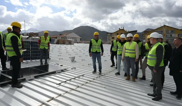 Davraz Kapalı Pazar alanına 1.2 MW’lik GES