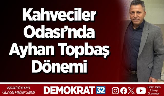 Kahveciler Odası'nda Ayhan Topbaş Dönemi