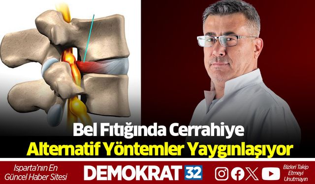 Bel Fıtığında Cerrahiye Alternatif Yöntemler Yaygınlaşıyor