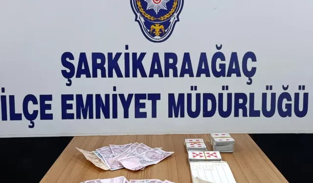 Şarkikaraağaç’ta Kumar Operasyonu 12 Kişiye İşlem Yapıldı