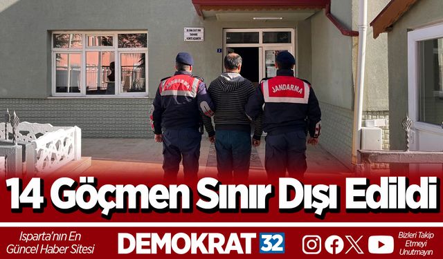14 Göçmen Sınır Dışı Edildi