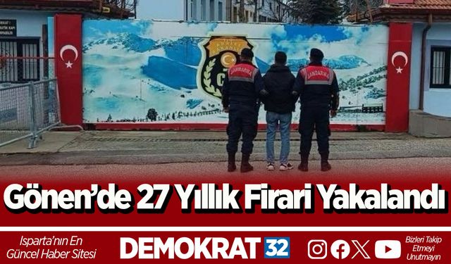 Gönen’de 27 Yıllık Firari Yakalandı