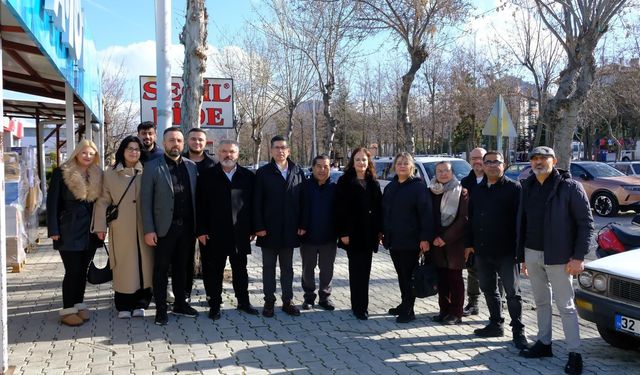 CHP ESNAF ZİYARETİNE DEVAM EDİYOR