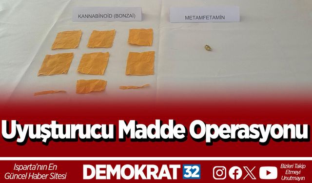 Uyuşturucu Madde Operasyonu