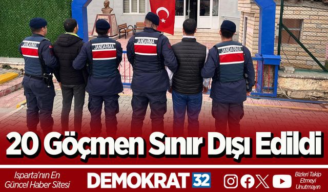 20 Göçmen Sınır Dışı Edildi