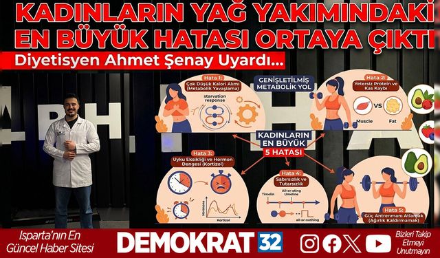 Kadınların Yağ Yakımındaki En Büyük Hatası Ortaya Çıktı