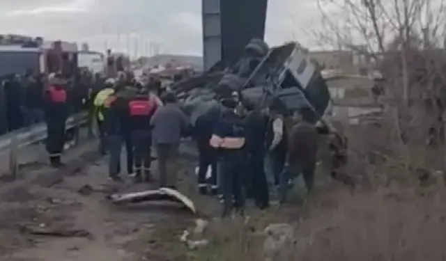 Ankara-İstanbul yolunda feci kaza: 4 ölü, 13 yaralı