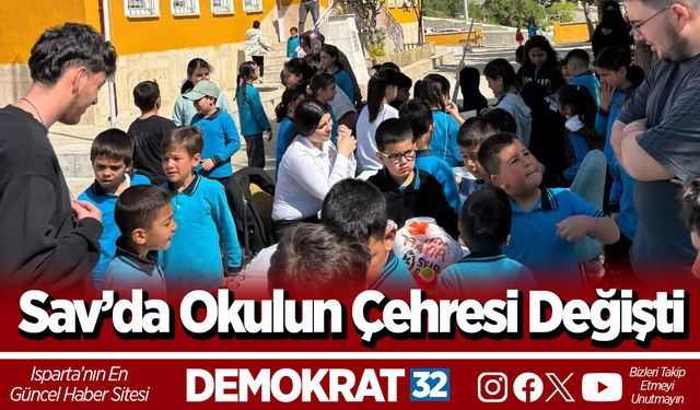Sav’da Okulun Çehresi Değişti