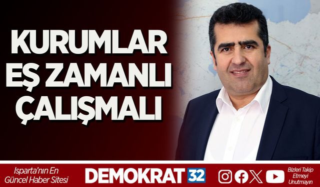 KURUMLAR EŞ ZAMANLI ÇALIŞMALI