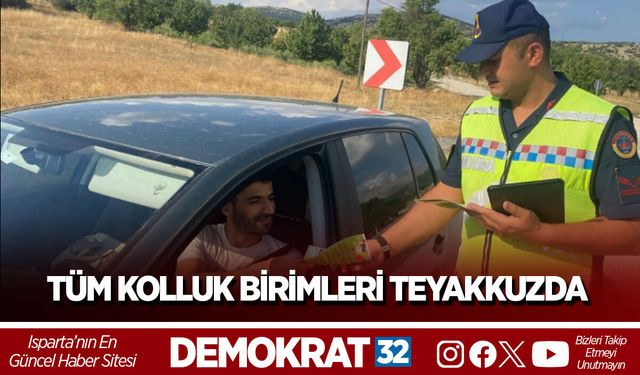 TÜM KOLLUK BİRİMLERİ TEYAKKUZDA