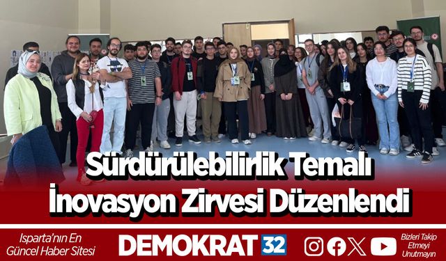 Sürdürülebilirlik Temalı İnovasyon Zirvesi Düzenlendi