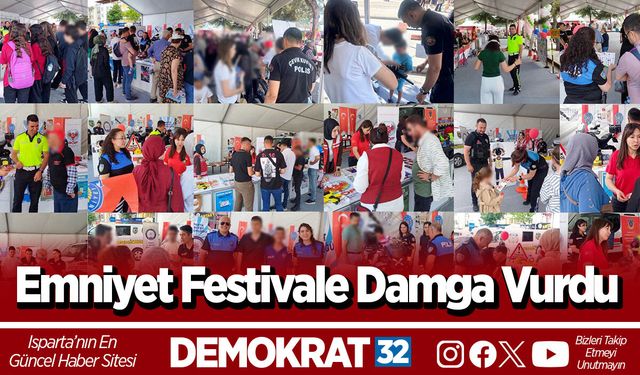 Emniyet Festivale Damga Vurdu