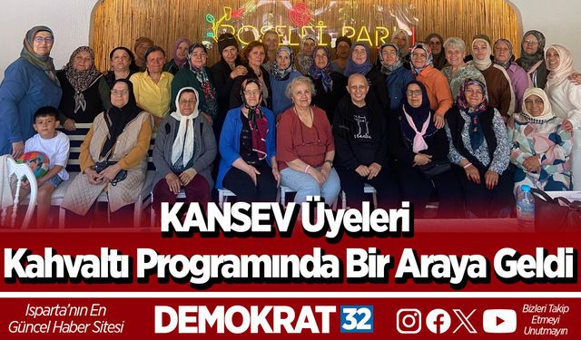 KANSEV Üyeleri Kahvaltı Programında Bir Araya Geldi