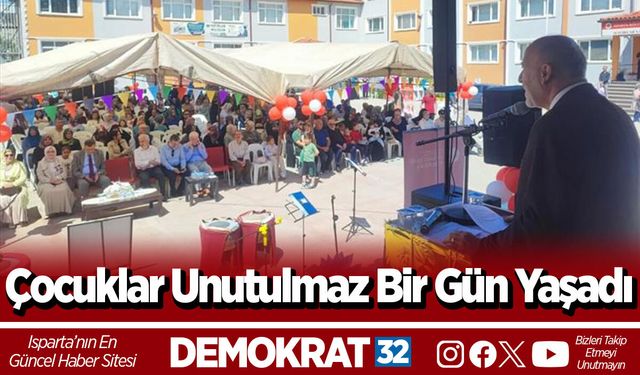 Çocuklar Unutulmaz Bir Gün Yaşadı