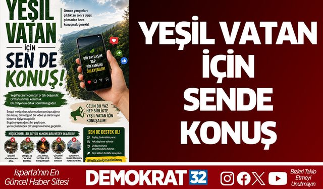 YEŞİL VATAN İÇİN SEN DE KONUŞ