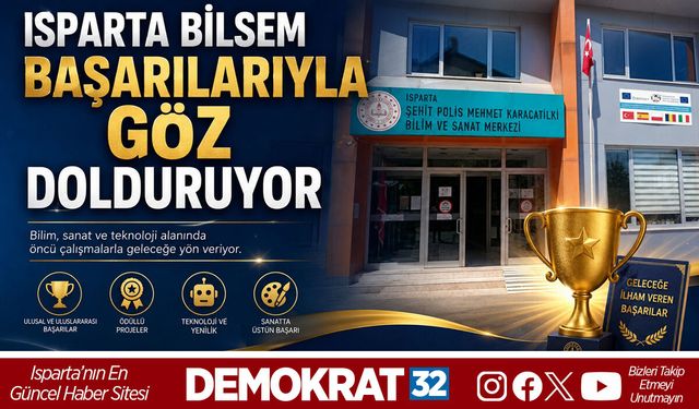 ISPARTA BİLSEM BAŞARILARIYLA GÖZ DOLDURUYOR