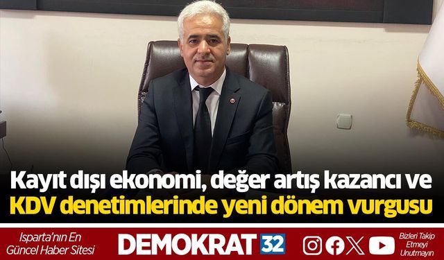İl Defterdarı Mustafa Erdem: “MEVA sistemiyle tapuda düşük bedel dönemi sona eriyor”