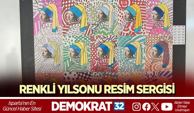 RENKLİ YILSONU RESİM SERGİSİ