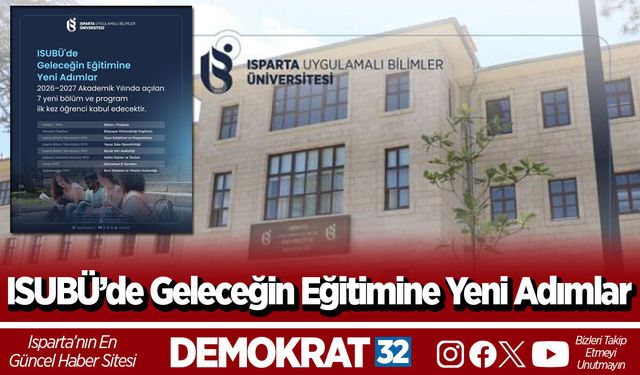 ISUBÜ’de Geleceğin Eğitimine Yeni Adımlar