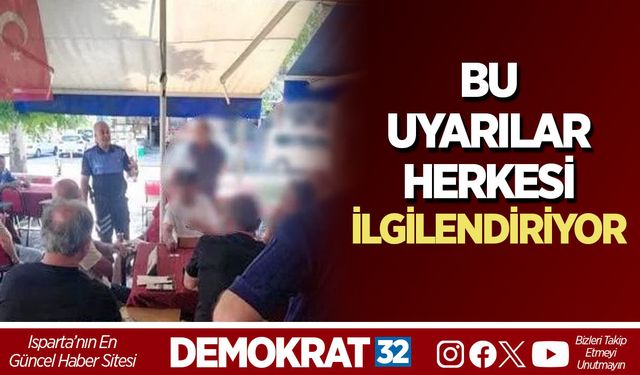 BU UYARILAR HERKESİ İLGİLENDİRİYOR