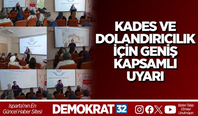 KADES ve Dolandırıcılık İçin Geniş Kapsamlı Uyarı