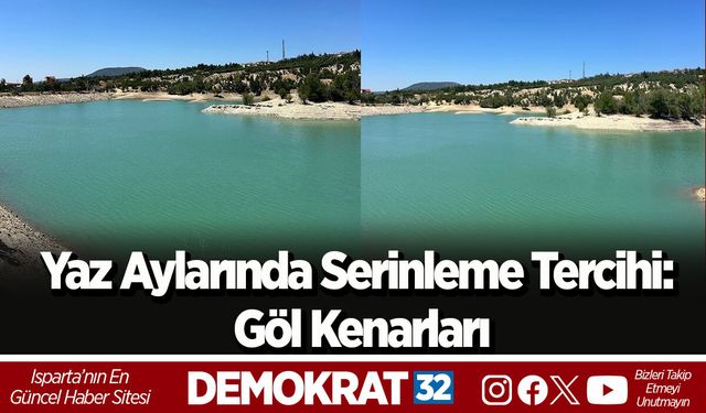 Yaz Aylarında Serinleme Tercihi: Göl Kenarları