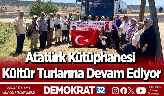 Atatürk Kütüphanesi Kültür Turlarına Devam Ediyor