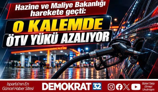 O KALEMDE ÖTV YÜKÜ AZALIYOR