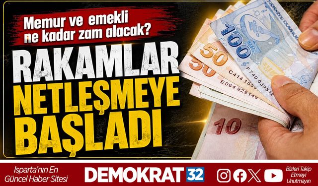 RAKAMLAR NETLEŞMEYE BAŞLADI