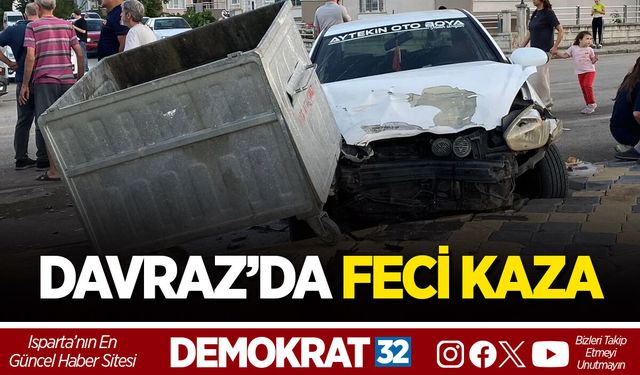 DAVRAZ’DA FECİ KAZA
