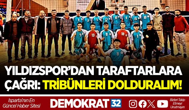 YILDIZSPOR’DAN TARAFTARLARA ÇAĞRI: TRİBÜNLERİ DOLDURALIM!