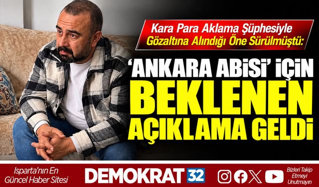 'ANKARA ABİSİ' İÇİN BEKLENEN AÇIKLAMA GELDİ