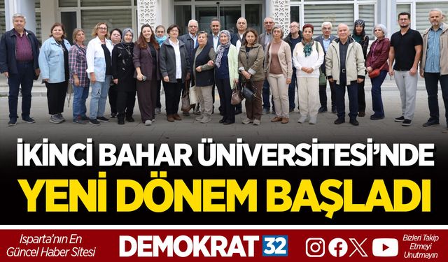 ISUBÜ İKİNCİ BAHAR ÜNİVERSİTESİ’NDE YENİ DÖNEM BAŞLADI
