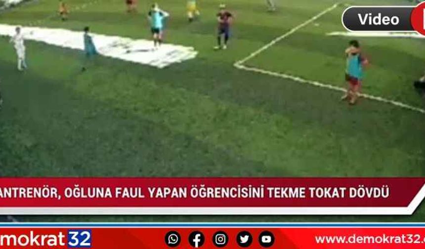 Bu nasıl antrenör… Öğrencisine tekme tokat saldırdı