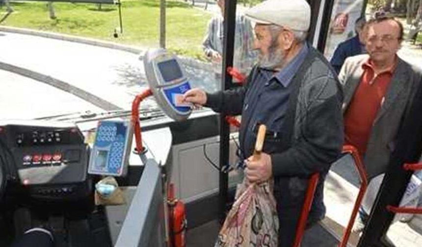  Emeklilere toplu taşıma ve su faturası resmen bedava oldu
