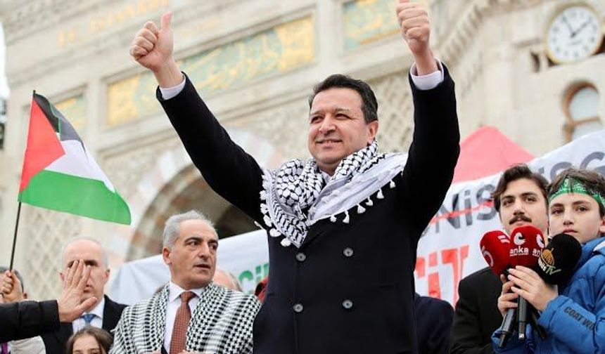 MAHMUT ARIKAN: 'İSRAİL'İ LANETLEMEK İÇİN EMİÖNÜN'E GİDİYORUZ'