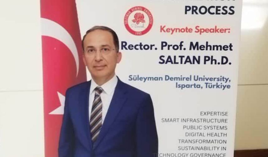 SDÜ Rektörü Prof. Dr. Mehmet Saltan, Taipei’de SDÜ’yü Temsil Etti