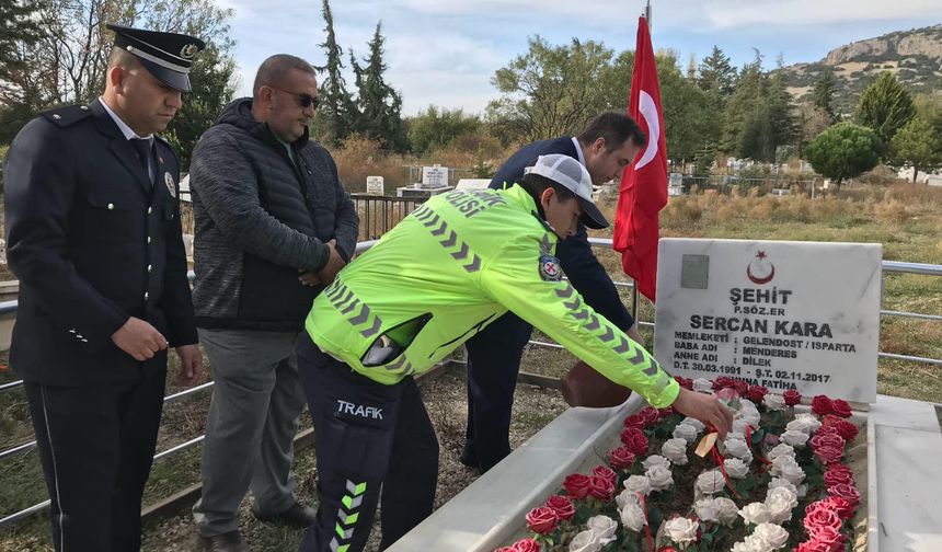 Gelendost’ta Şehit Sercan Kara anıldı