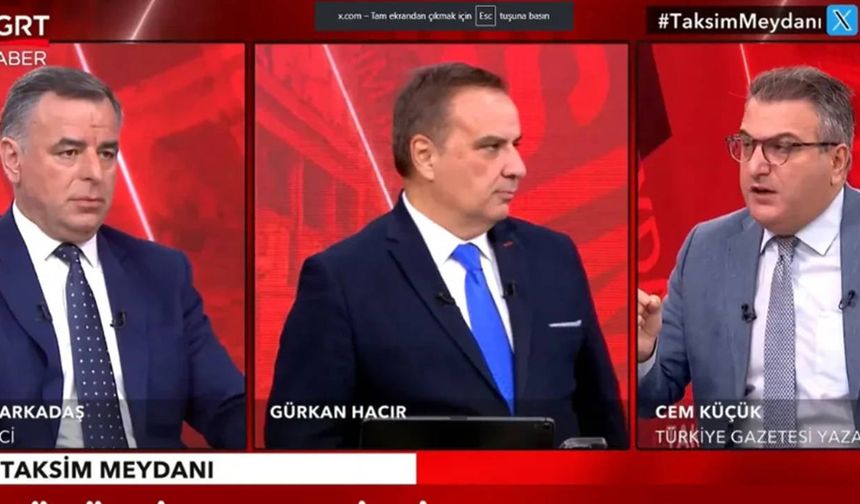 CEM KÜÇÜK BU SEFER SAAT DE VERDİ: 'İBB'YE KAYYUM ATANMALI'