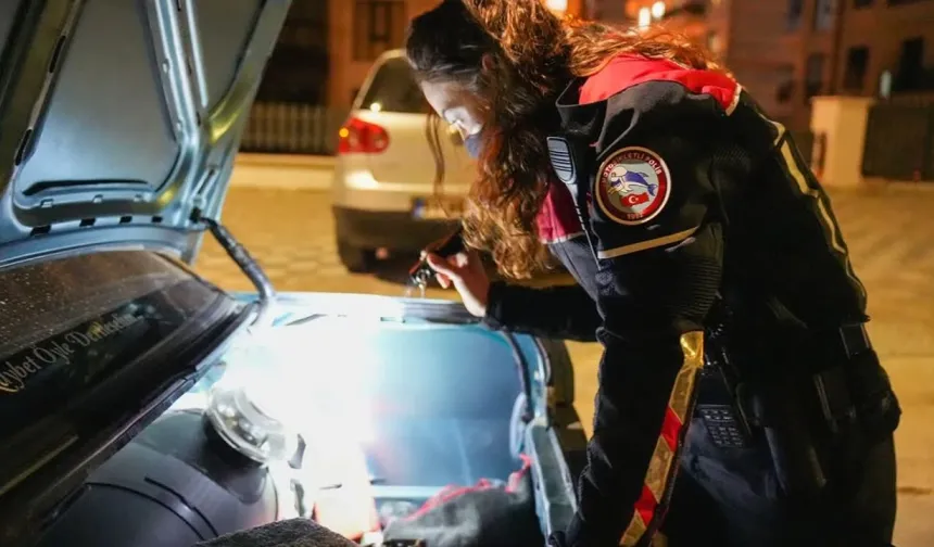 Ekiplerce 3 Saatte Çok Sayıda Araç Kontrol Edildi