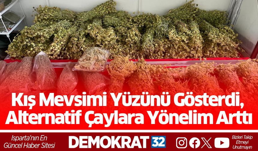 Kış Mevsimi Yüzünü Gösterdi, Alternatif Çaylara Yönelim Arttı