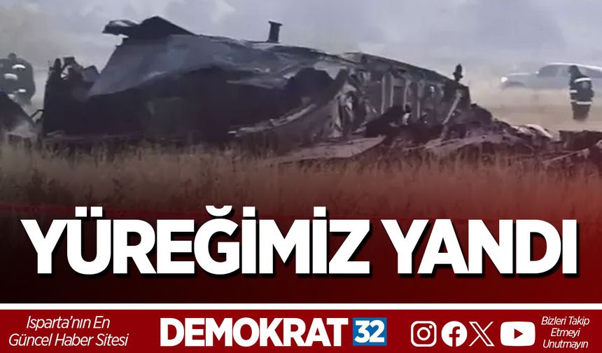 YÜREĞİMİZ YANDI